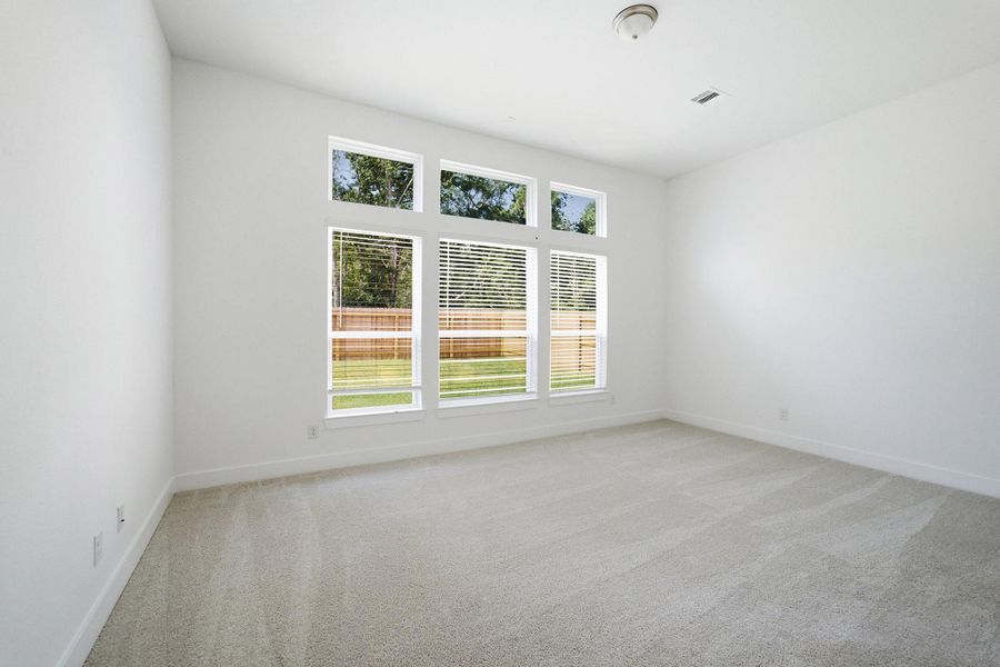 Spacious, unfurnished interior of a new home in Sundance Cove, Crosby (Image 19). Spacious, unfurnished interior of a new home in Sundance Cove, Crosby (Image 19).