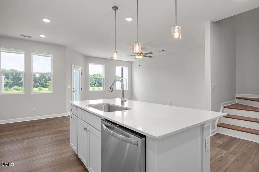 Furnished interior view inside a new home in Springvale, Fuquay Varina (Image 9). Furnished interior view inside a new home in Springvale, Fuquay Varina (Image 9).