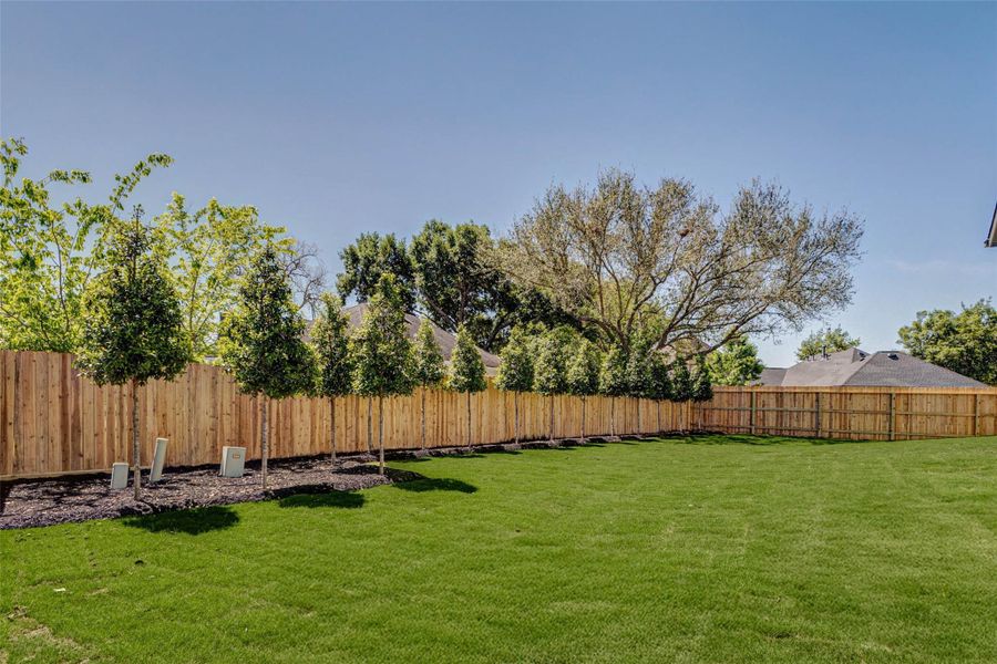 Exterior details and patio area of a home in , Fulshear (Image 23).