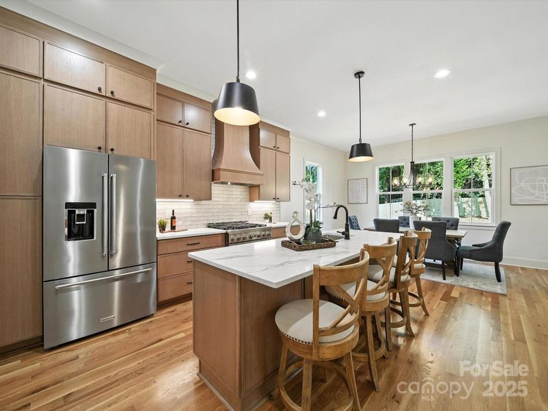 Furnished interior view inside a new home in , Charlotte (Image 5).