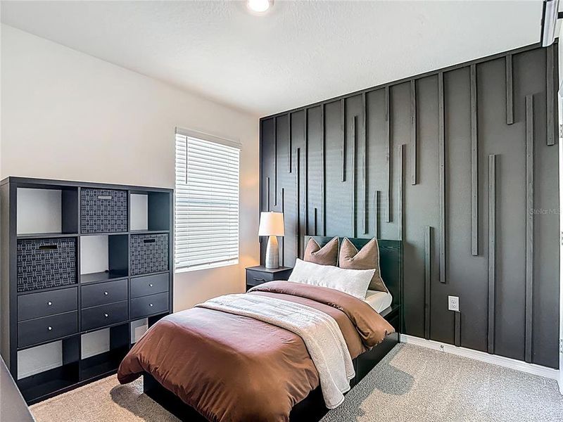 Furnished interior view inside a new home in , San Antonio (Image 49).
