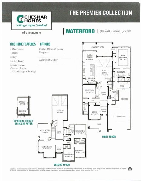Waterford Floor Plan Waterford Floor Plan