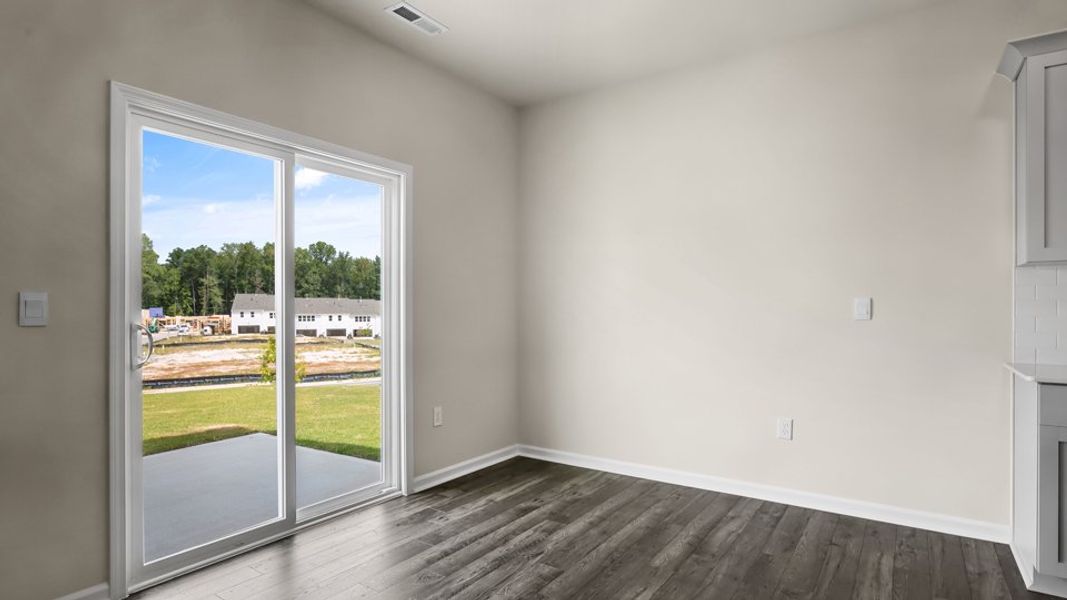 Spacious, unfurnished interior of a new home in Anderson Farm, Wendell (Image 13).