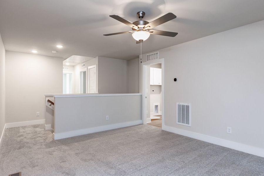 Spacious, unfurnished interior of a new home in Vaughan Farms, Angier (Image 17). Spacious, unfurnished interior of a new home in Vaughan Farms, Angier (Image 17).