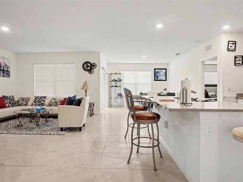 Furnished interior view inside a new home in , Haines City (Image 9).