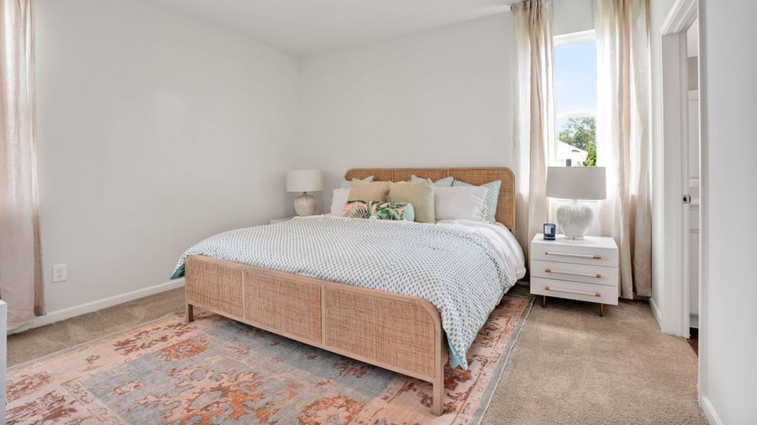 Representative furnished interior of a home built from the LEWIS by D.R. Horton in The Cottages at Blake Farm, Wilmington (Image 25).