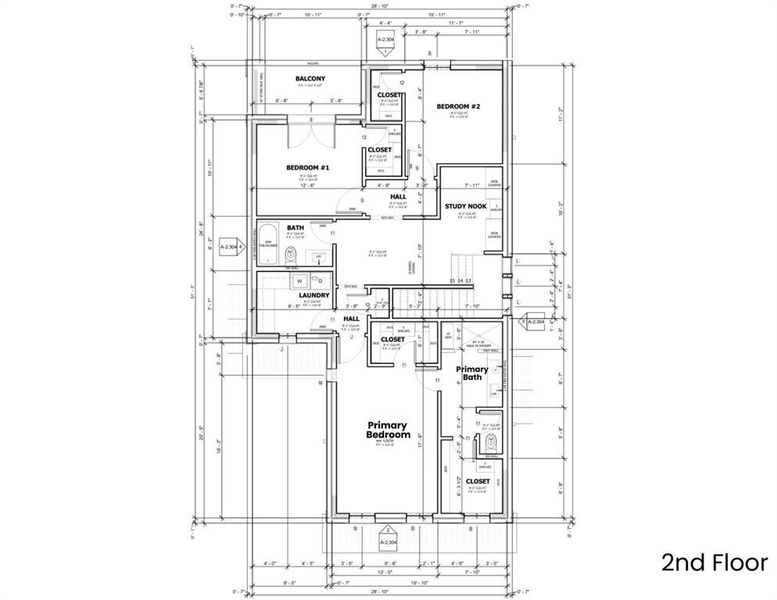2nd Level - Floor Plan