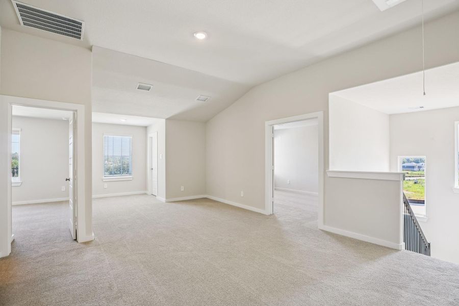 Photo is not of the actual home, but is an inspirational photo of builder’s model home and may depict options, furnishings, and/or decorator features that are not included