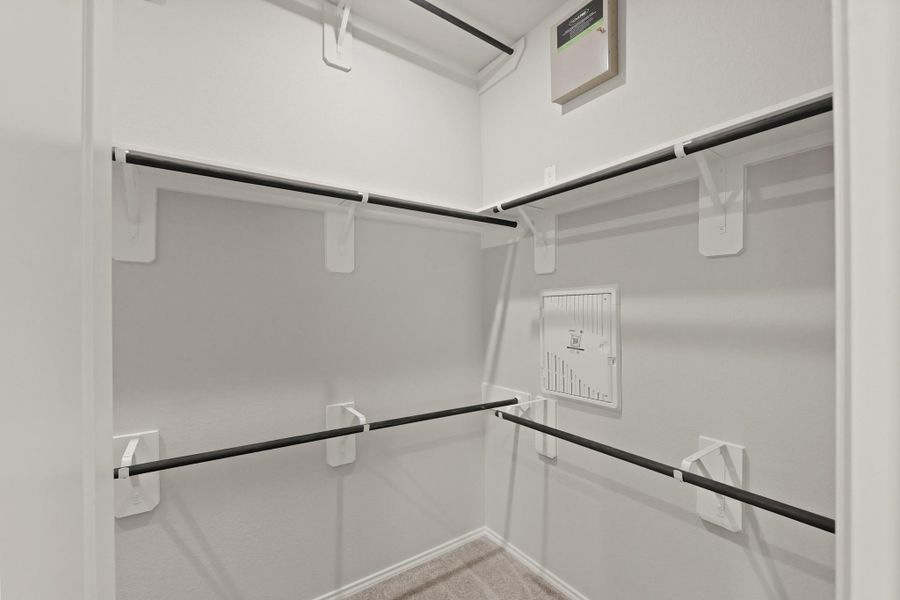 Spacious, unfurnished interior of a new home in The Trails, New Caney (Image 17). Spacious, unfurnished interior of a new home in The Trails, New Caney (Image 17).