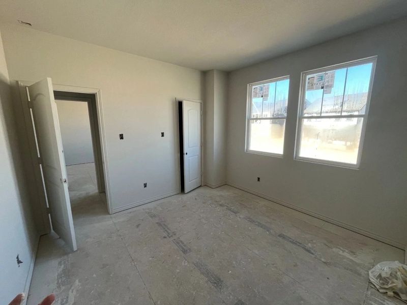 In-progress construction of a new home in Lariat, Liberty Hill, TX (Image 16).