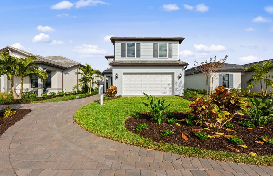 Image 40 representing the Trailside by Centex in Cedar Grove at The Woodlands, North Port, FL.