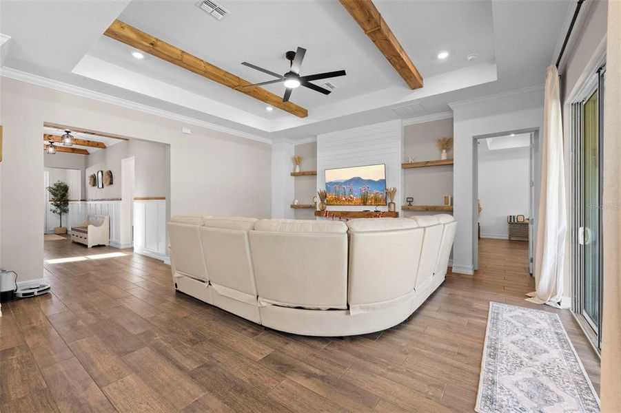 Furnished interior view inside a new home in , Brooksville (Image 45).