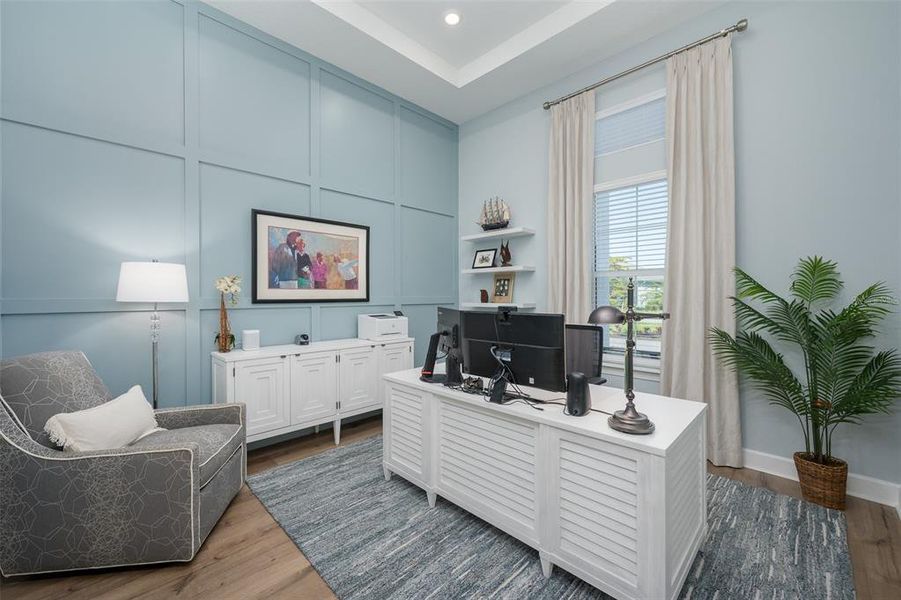 Furnished interior view inside a new home in , Sarasota (Image 12).