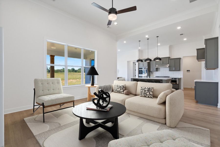 Furnished interior view inside a new home in Lockwood, Collierville (Image 10).