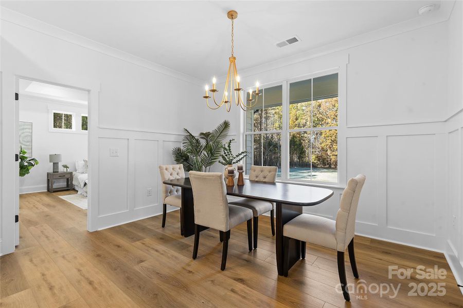 Furnished interior view inside a new home in , Midland (Image 12).