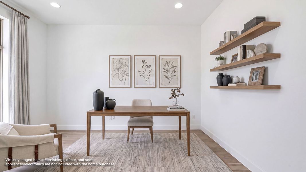 Furnished interior view inside a new home in Ramble, Celina (Image 11).