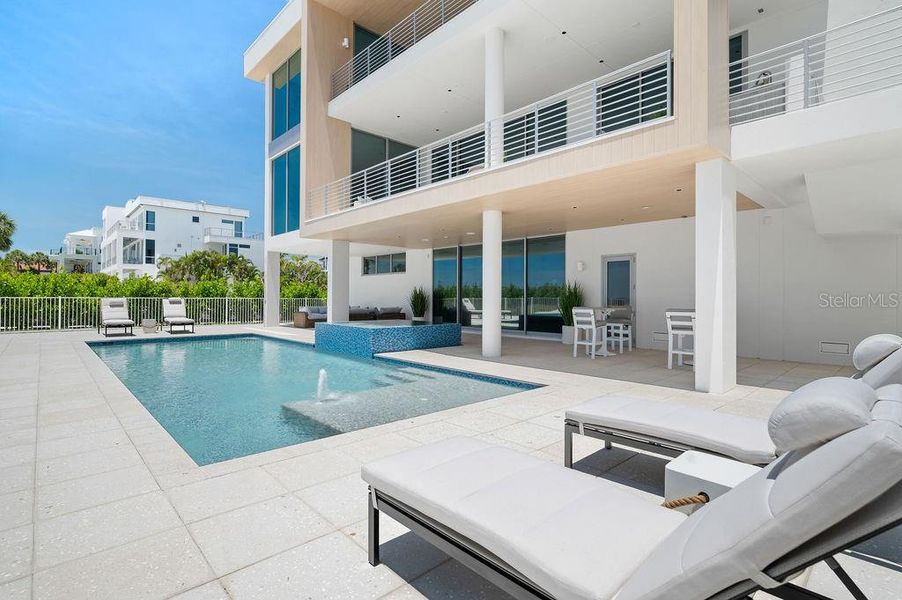 Exterior details and patio area of a home in , Longboat Key (Image 30).