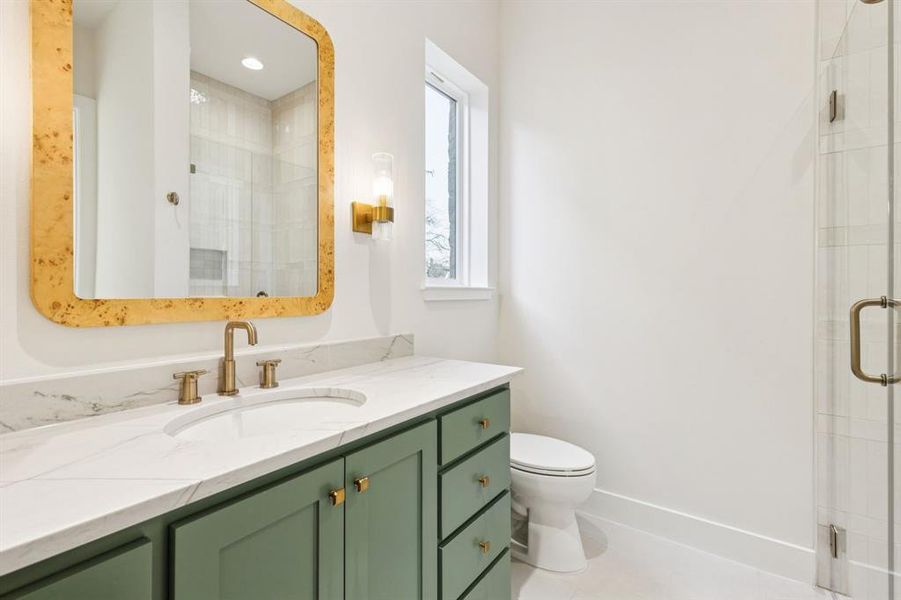 Furnished interior view inside a new home in , Roanoke (Image 9).
