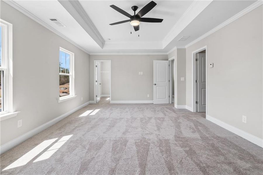 Spacious, unfurnished interior of a new home in Edenglen, Buford (Image 20).