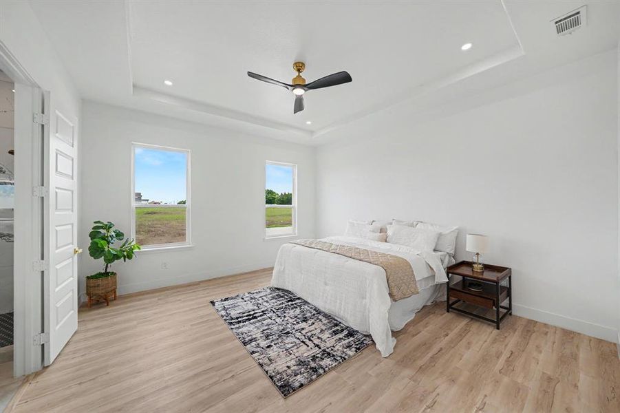 Furnished interior view inside a new home in , Celeste (Image 14).