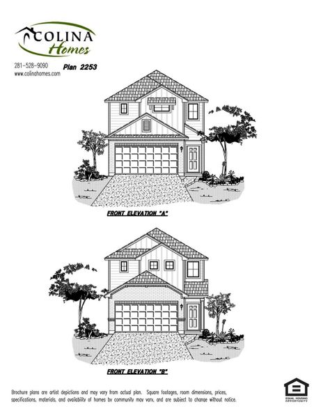 Exterior rendering of this home design in Enclave at Willis, Willis, TX (Image 5).