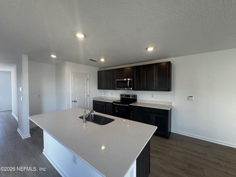 Furnished interior view inside a new home in Copes Landing, Jacksonville (Image 12).