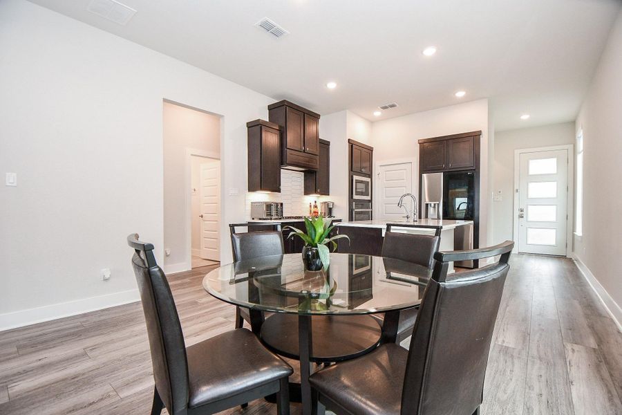 Furnished interior view inside a new home in , Richmond (Image 14).