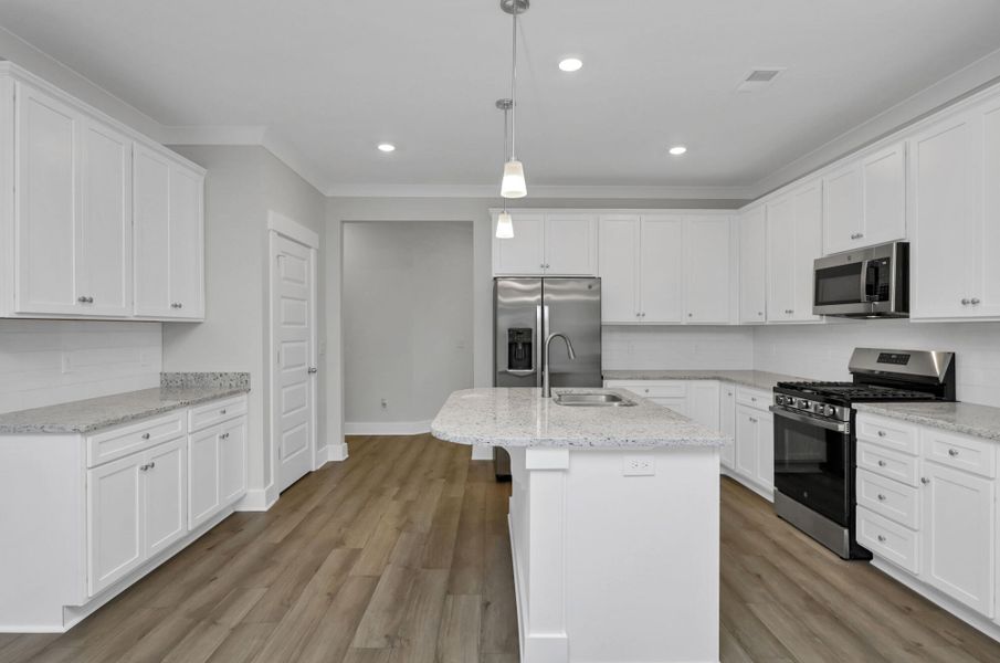 Furnished interior view inside a new home in Ashton Lakes, Lexington (Image 9).