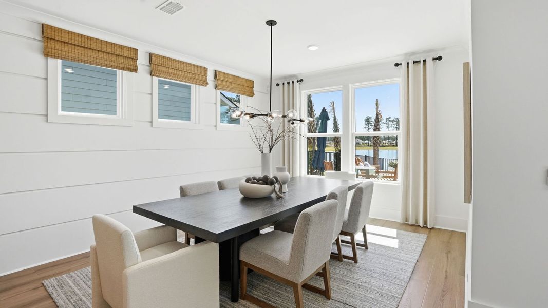 Representative furnished interior of a home built from the Stellar by Del Webb in Del Webb Point Hope, Charleston (Image 8). Representative furnished interior of a home built from the Stellar by Del Webb in Del Webb Point Hope, Charleston (Image 8).