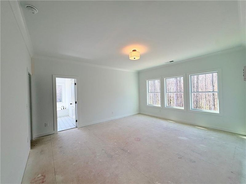 In-progress construction of a new home in Oak Valley Estates, Marietta, GA (Image 64).