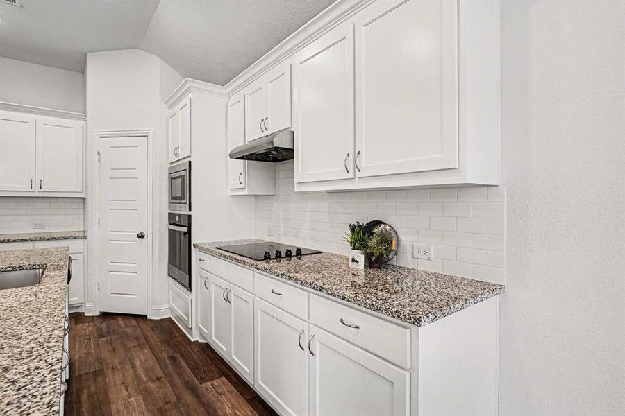 Furnished interior view inside a new home in , Keene (Image 12).