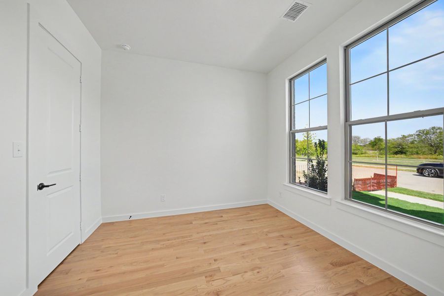 Spacious, unfurnished interior of a new home in Light Farms Brenham - 40' Lots, Celina (Image 27).