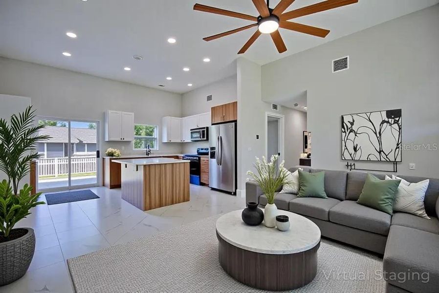 Furnished interior view inside a new home in , Avon Park (Image 9).