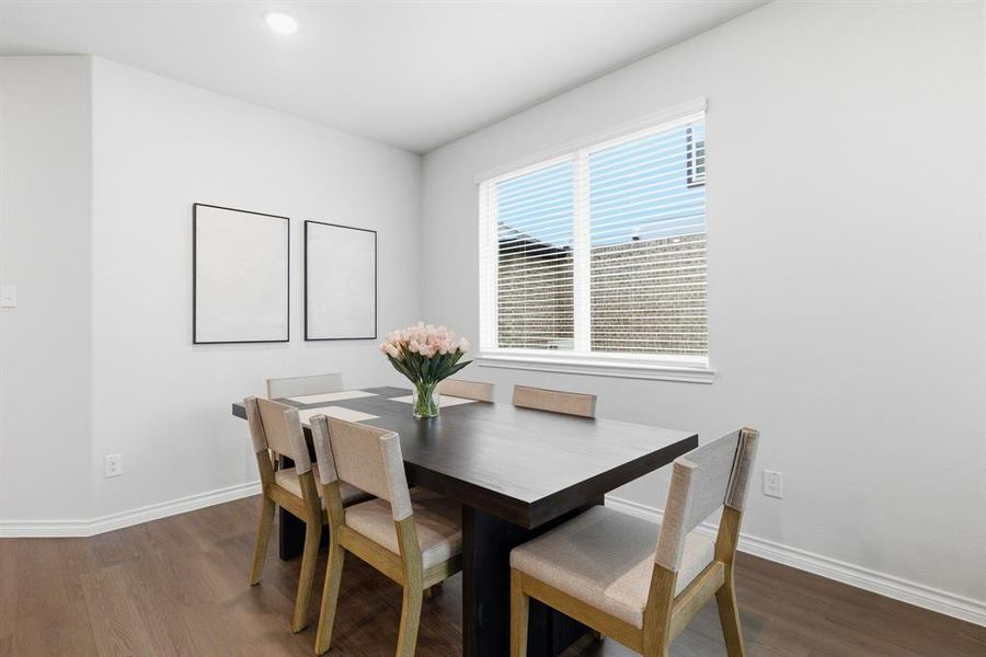 Furnished interior view inside a new home in , Cleburne (Image 8).