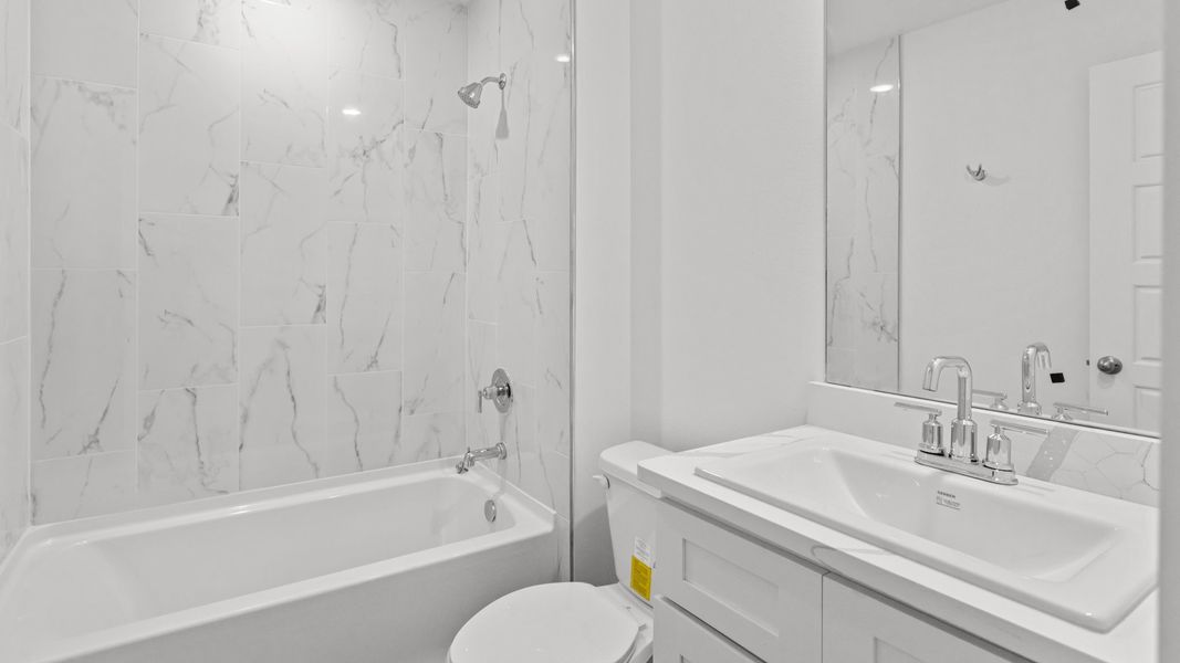 Furnished interior view inside a new home in Abbey Glen, Lubbock (Image 6). Furnished interior view inside a new home in Abbey Glen, Lubbock (Image 6).