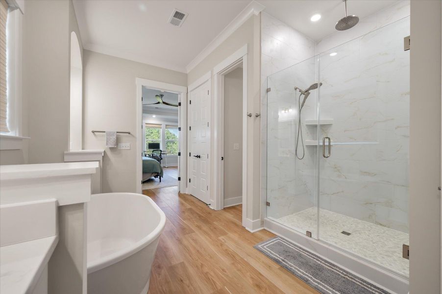 Furnished interior view inside a new home in , James Island (Image 13). Furnished interior view inside a new home in , James Island (Image 13).