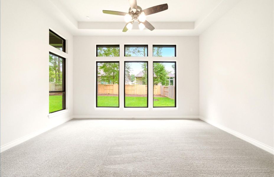 Spacious, unfurnished interior of a new home in The Woodlands Hills 65′, Willis (Image 37). Spacious, unfurnished interior of a new home in The Woodlands Hills 65′, Willis (Image 37).