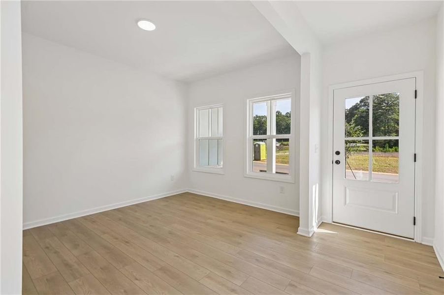 Spacious, unfurnished interior of a new home in Langston Reserve, Cartersville (Image 17).