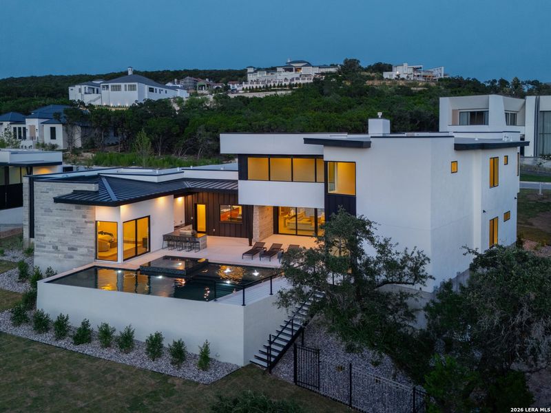 Exterior details and patio area of a home in , San Antonio (Image 35).
