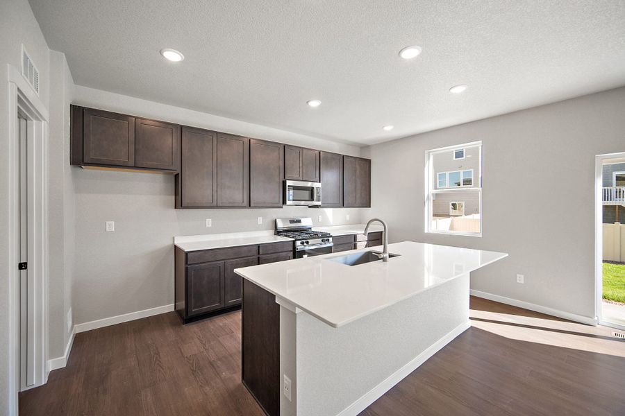 Furnished interior view inside a new home in Aspen Ranch, Fountain (Image 10).
