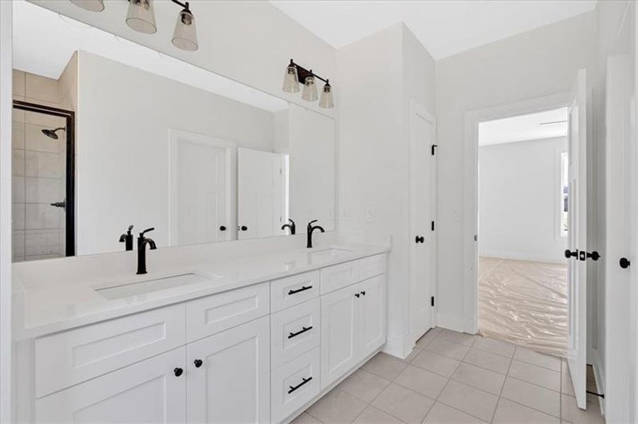 Furnished interior view inside a new home in , Douglasville (Image 6).