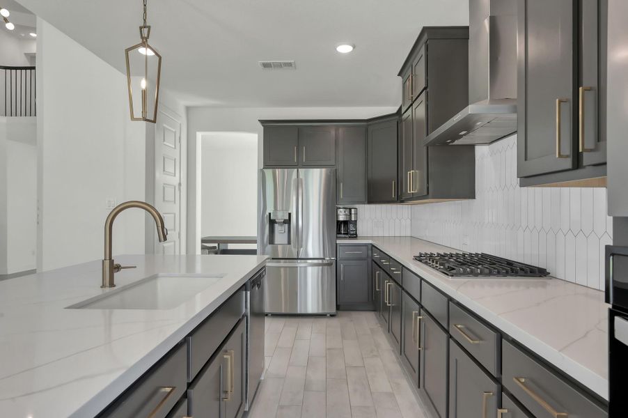 Furnished interior view inside a new home in , Montgomery (Image 15).
