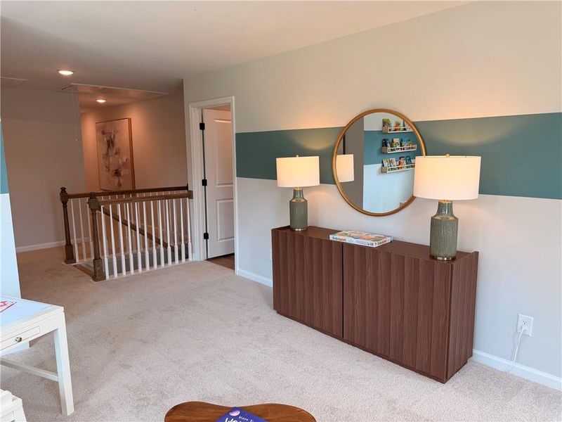 Furnished interior view inside a new home in Greene Farm, Cartersville (Image 17).