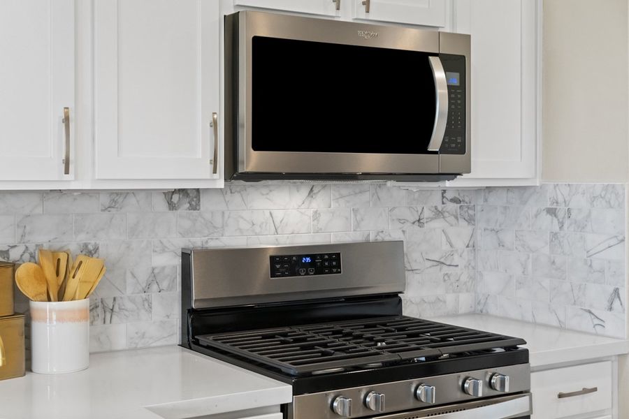 Stainless steel appliances