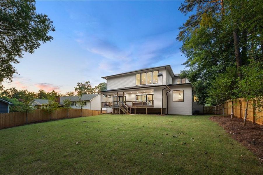 Exterior details and patio area of a home in , Sandy Springs (Image 28).