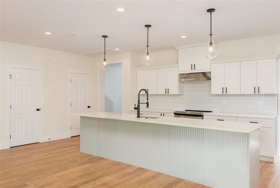 Furnished interior view inside a new home in , Tampa (Image 10).