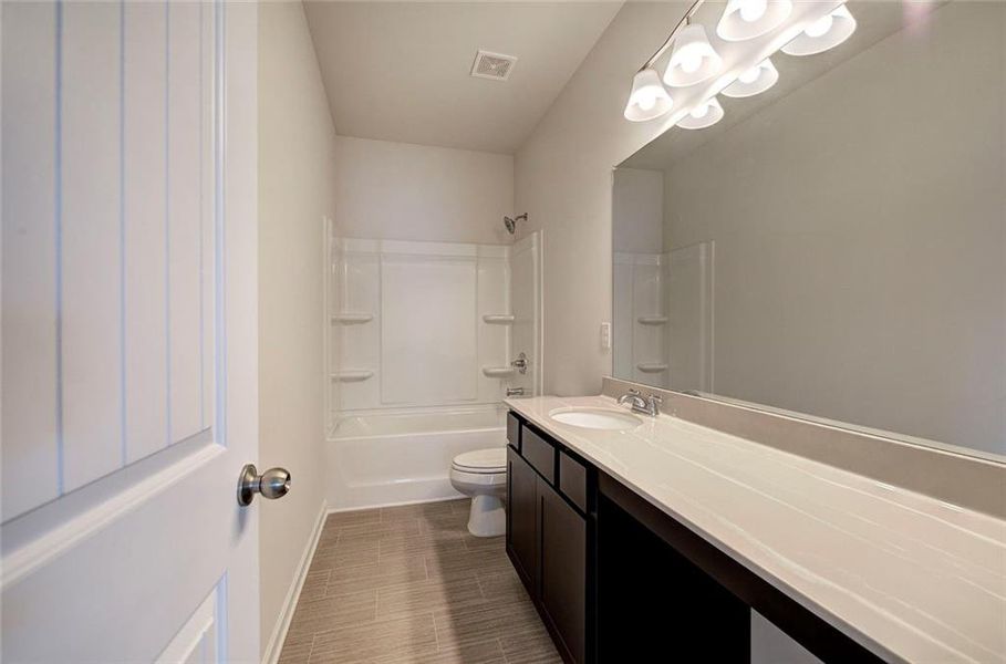 Furnished interior view inside a new home in , Cartersville (Image 14).