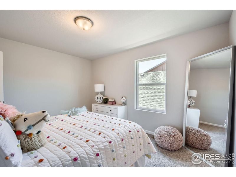 Furnished interior view inside a new home in Waterfield - Single Family Homes, Fort Collins (Image 18). Furnished interior view inside a new home in Waterfield - Single Family Homes, Fort Collins (Image 18).