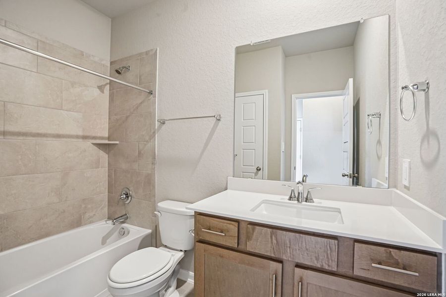 Furnished interior view inside a new home in Kallison Ranch, San Antonio (Image 11).