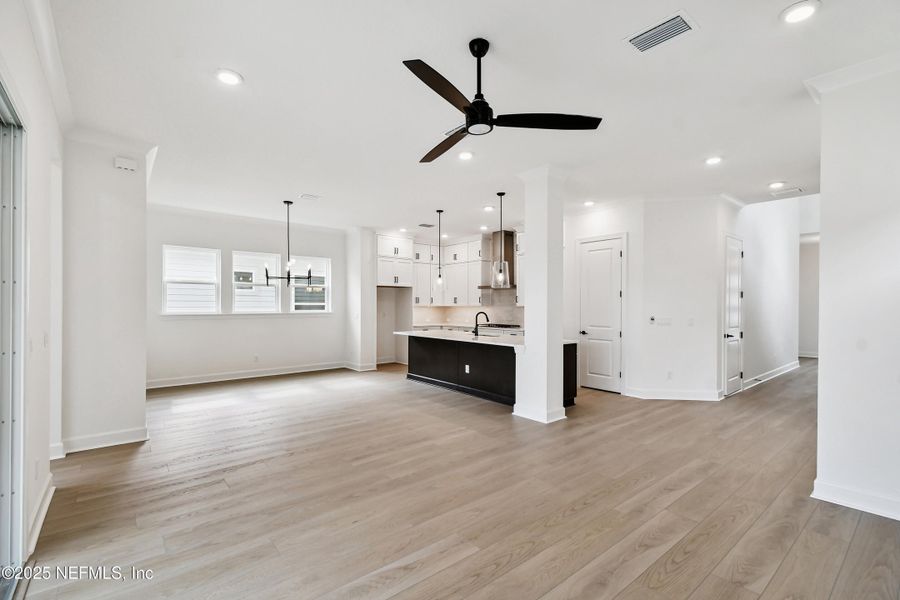 Spacious, unfurnished interior of a new home in Seven Pines 40' Front Entry, Jacksonville (Image 17). Spacious, unfurnished interior of a new home in Seven Pines 40' Front Entry, Jacksonville (Image 17).